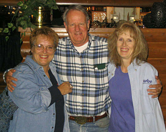 Sharon, Jim and Denise