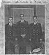 Harry, Doug and Ron at the Naval Academy